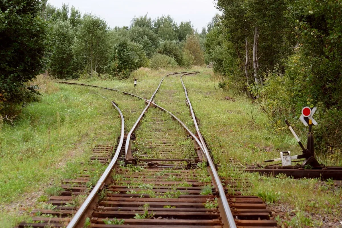 Rozjazd torowy rozdzielający tory kolejowe